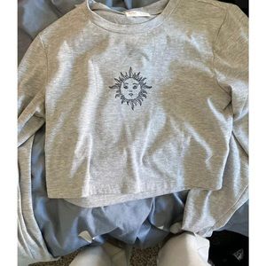 Romwe cropped longsleeve